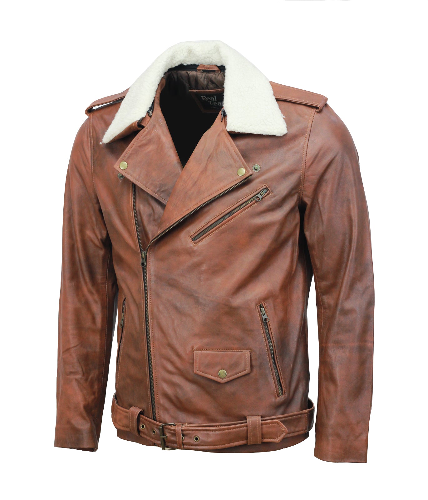Fur_collar_Brando_jacket_Men_Sale_waxed_leather