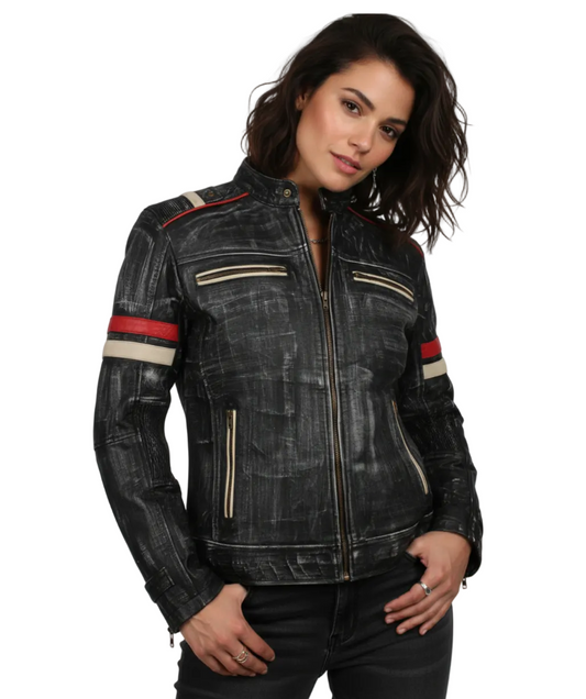 Retro-Black-Distressed-Leather-Motorcycle-Jacket-Mens-Fashion-Jacket-usa-EU-Sale